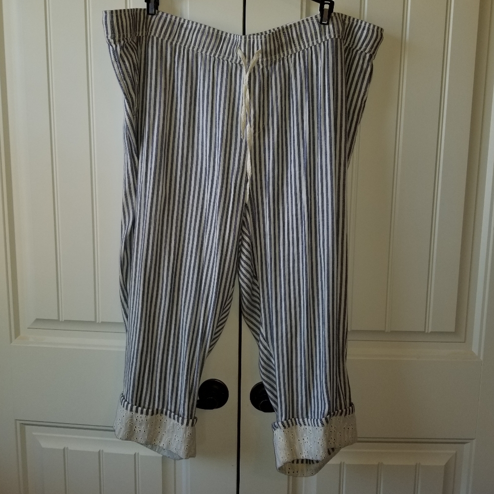Beachy vibe cropped pant